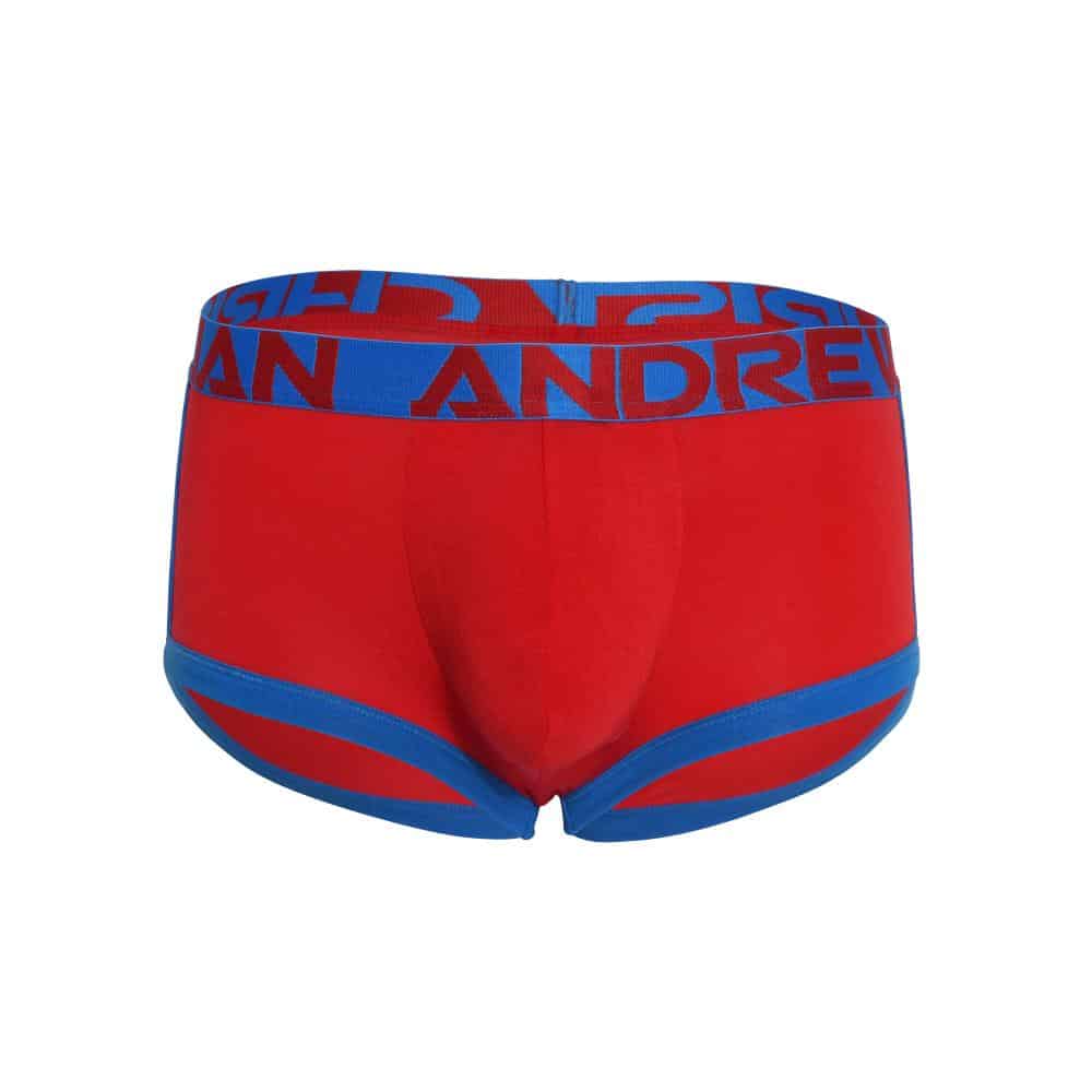 Andrew Christian CoolFlex Modal Active Boxer w/ Show-It Czerwony