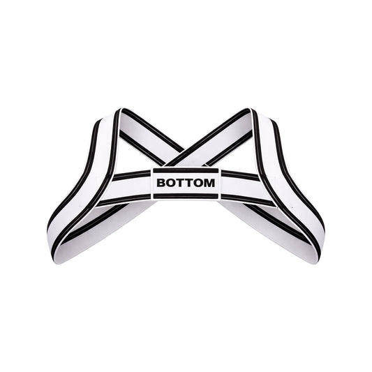 Barcode Berlin Harness BOTTOM White-Black