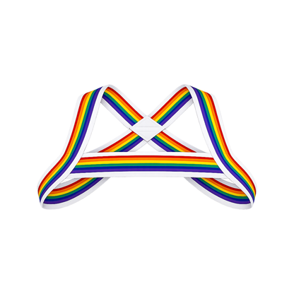 Barcode Berlin Pride Harness White