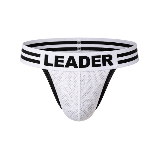 LEADER Loaded Thong White