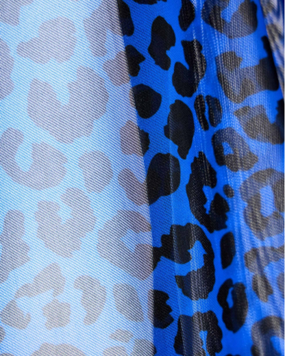 MODUS VIVENDI Leopard Mesh Brief Blue