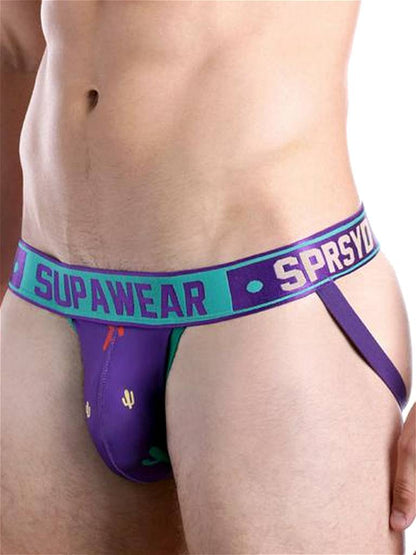 SUPAWEAR Sprint Jockstrap Prickly Purple